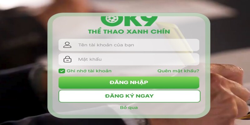 Chú ý sử dụng link trang chủ OK9 chính thống