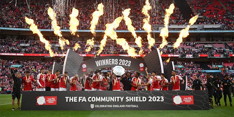 Arsenal đánh bại Man City và giành Siêu Cúp Anh 2023